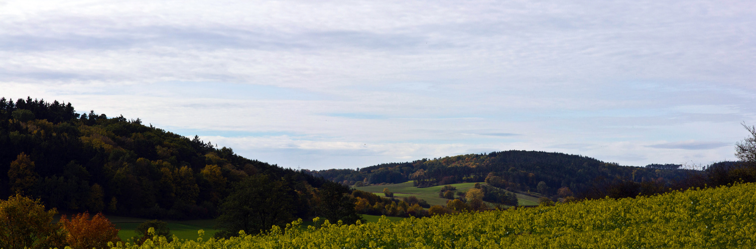 Herbstfarben auf dem Land