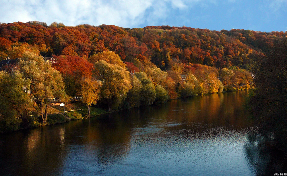 Herbstfarben auf den Ruhrhöhen