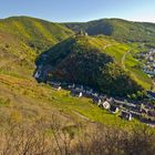 Herbstfarben, Burg Thurant /Alken im Moseltal