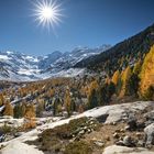 Herbstfarben im Bergtal