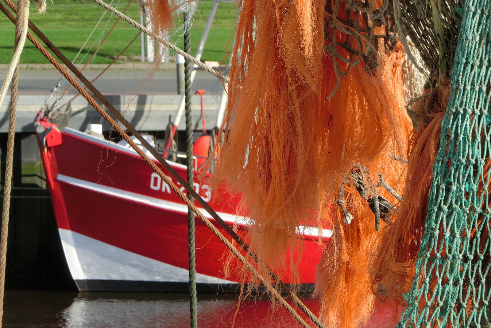 Herbstfarben im Hafen :-))