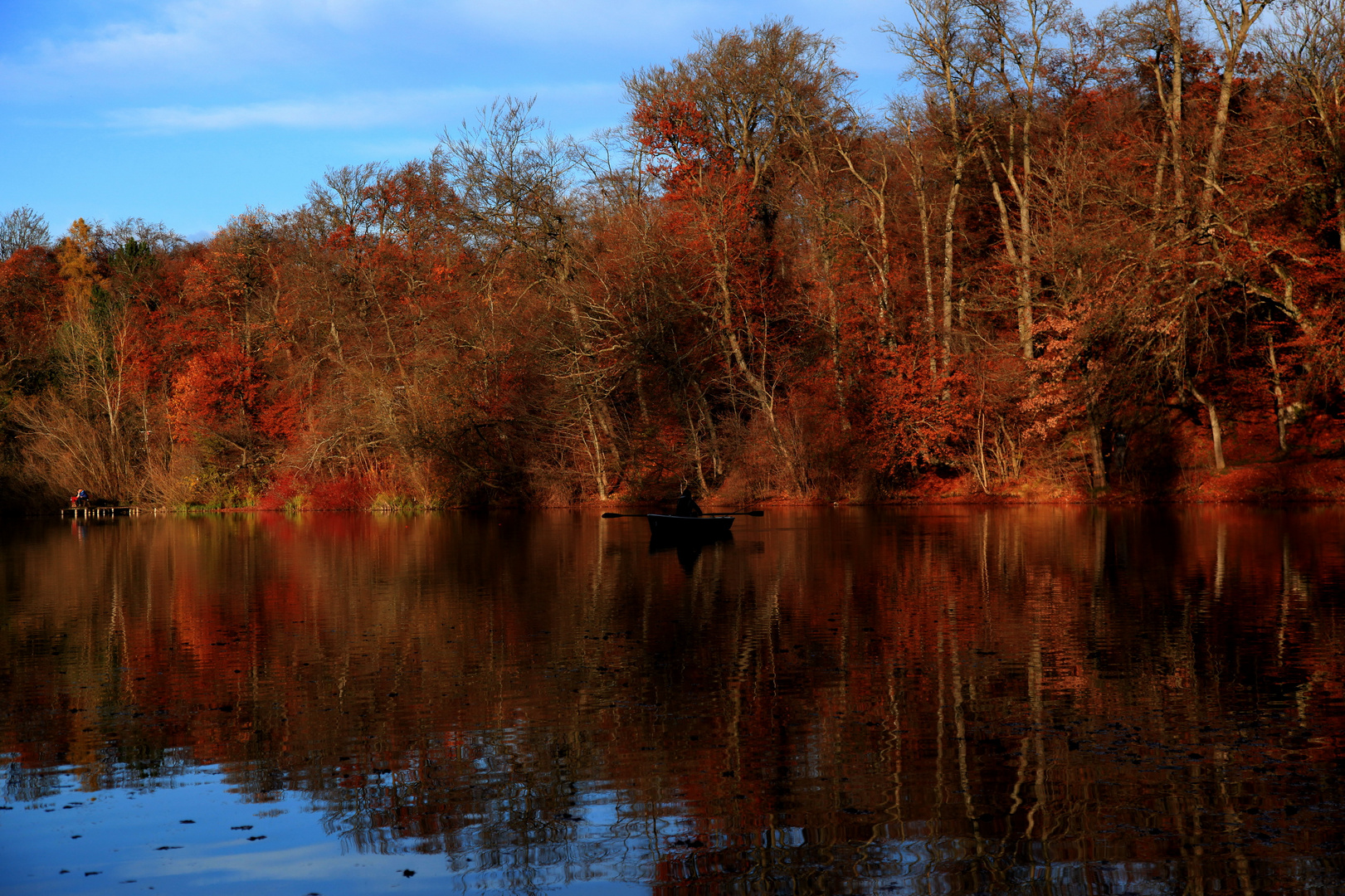 Herbstfarben im Spiegelbild #1