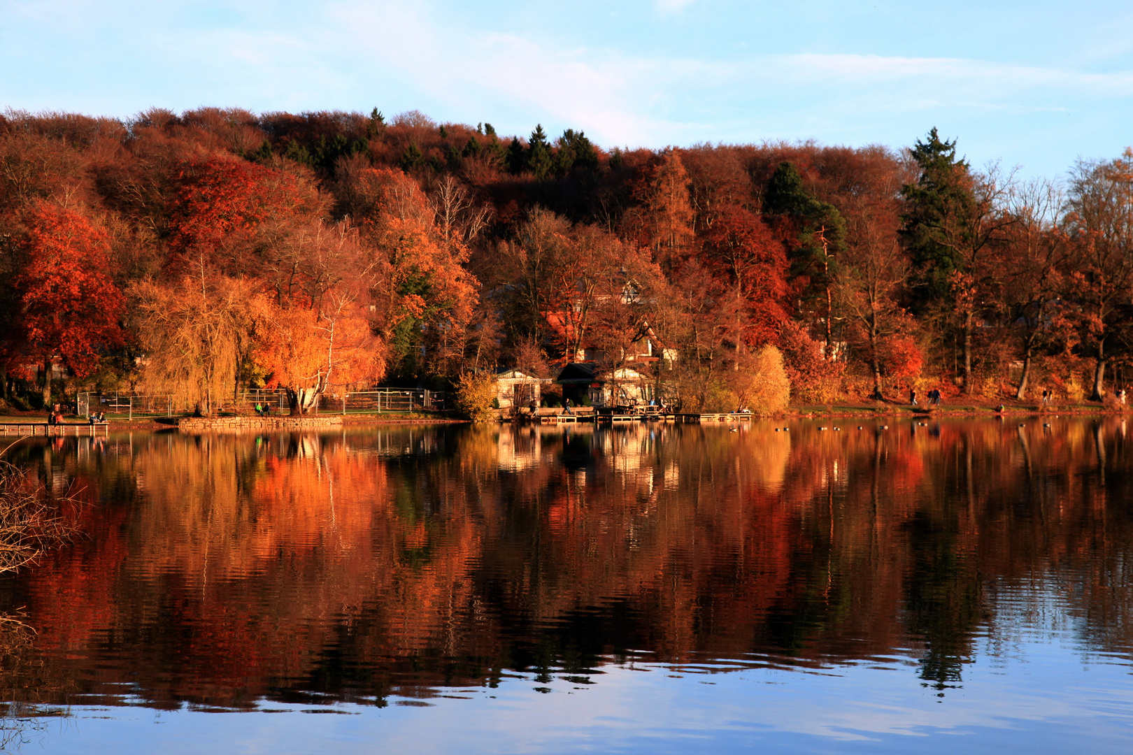 Herbstfarben im Spiegelbild #2