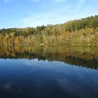 Herbstfarben im Spiegelbild