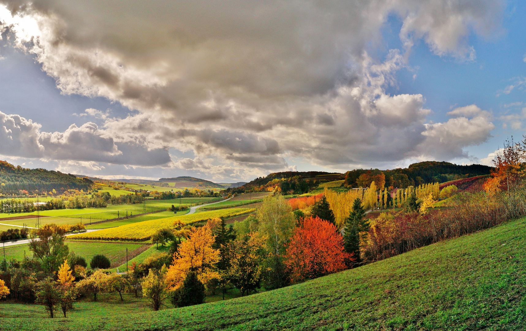 Herbstfarben im Umpfertal.