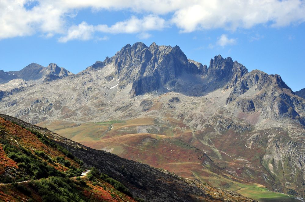 Herbstfarben in den Hochalpen