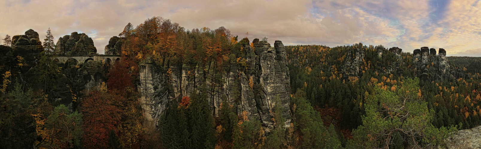 Herbstfarben in der Sächsischen Schweiz