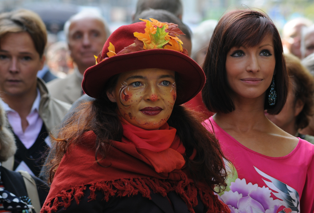 Herbstfarben & schöne Frauen