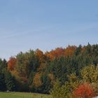 Herbstfarben über den Tannberg