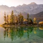 Herbstfarben und Licht am Eibsee