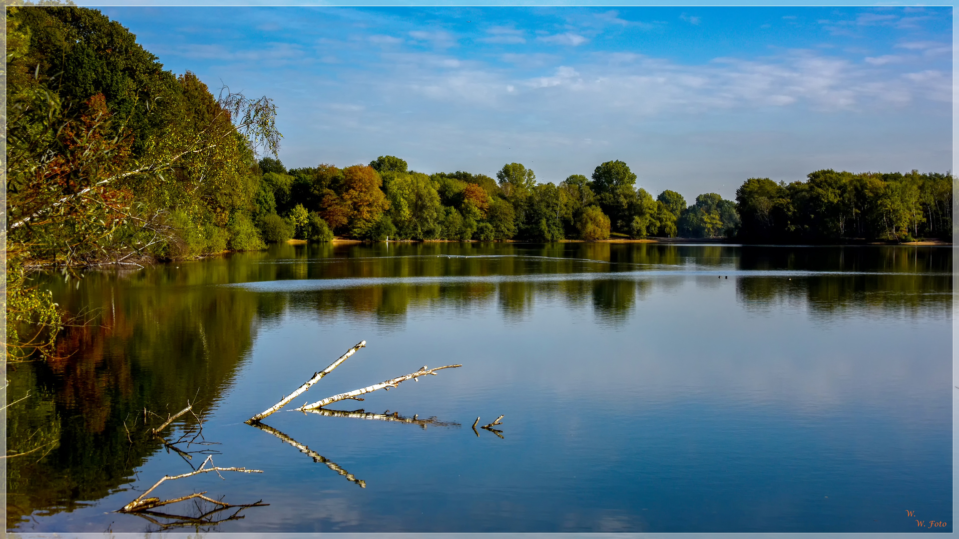 Herbstfarbenspiegelung