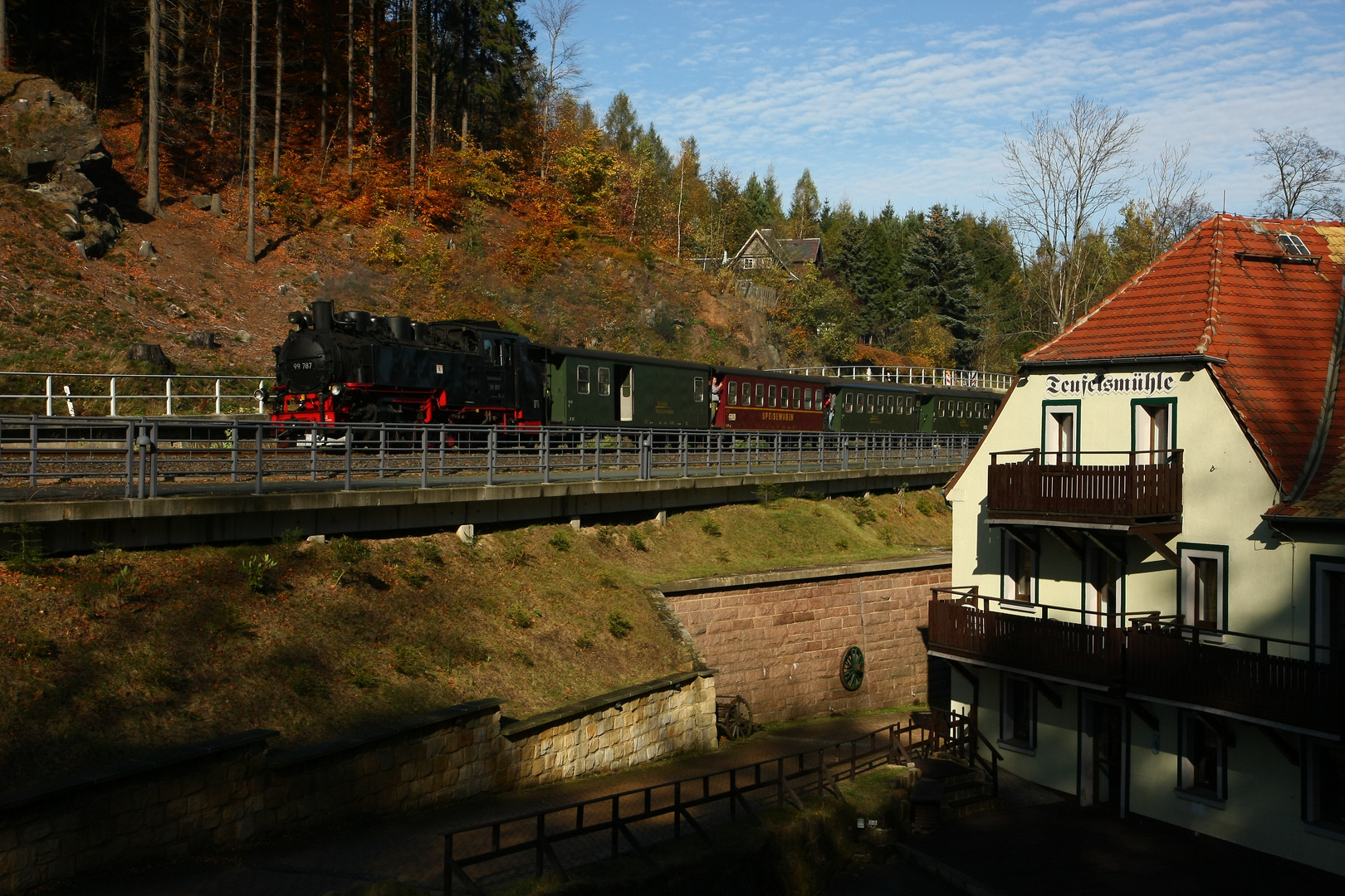 Herbst(ferien) an der Zittau-Oybin-Jonsdorfer Eisenbahn