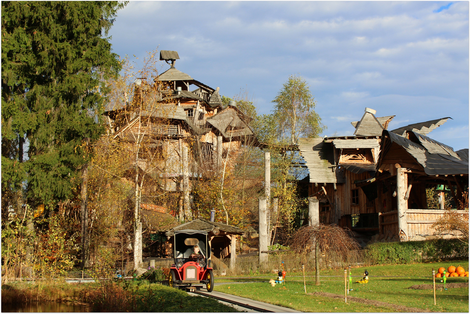 Herbstferien in Sachsen- Ausflug in den Freizeitpark Plohn