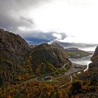 Herbstfeuer im Jössingfjord