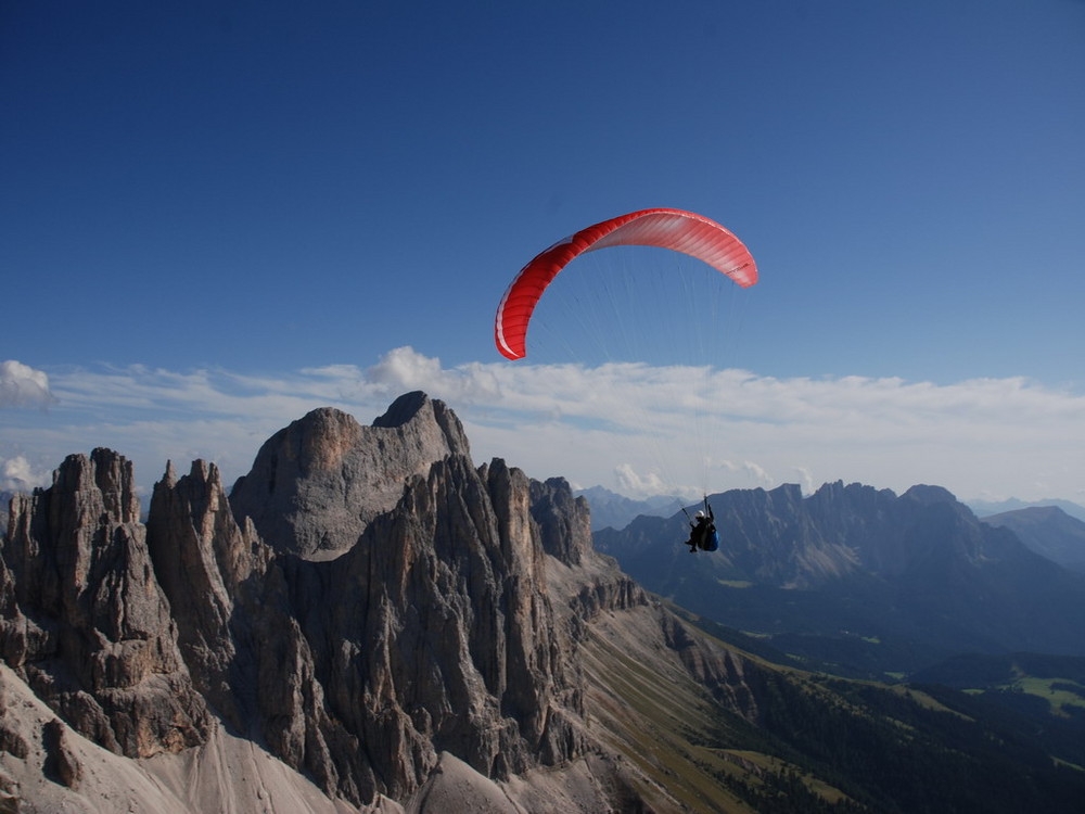 Herbstflug am Rosengarten