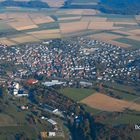 Herbstflug über Brandoberndorf (Lahn-Dill-Kreis)