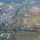 Herbstflug über Kraftsolms (Lahn-Dill Kreis)