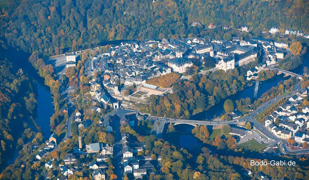 Herbstflug über Weilburg