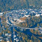 Herbstflug über Weilburg