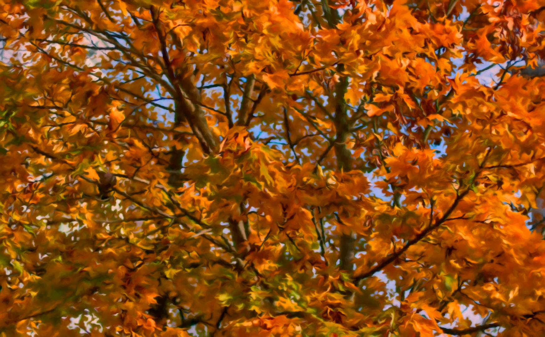 Herbstgemälde