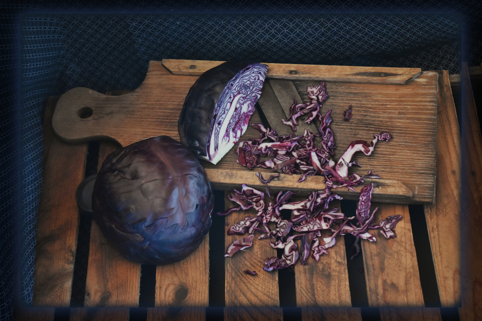 Herbstgemüse: Rotkohl