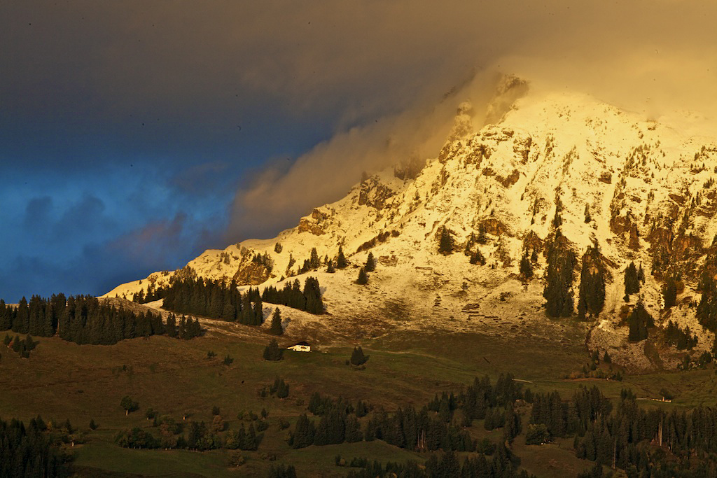 Herbstgewitter am Kitzbühler Horn