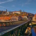 Herbstgold in der morgenlichen Licht- und Farbenpracht 