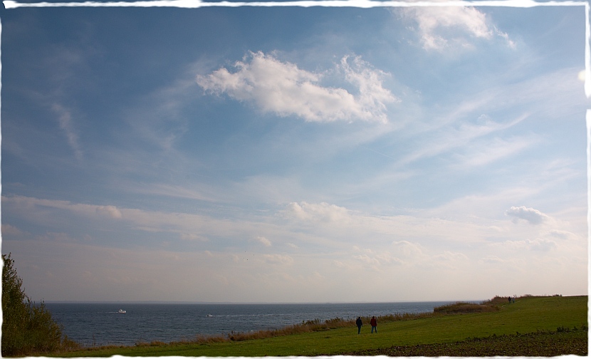 Herbsthimmel über der Ostsee