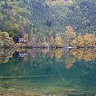 Herbstidylle am Hinteren Langbathsee