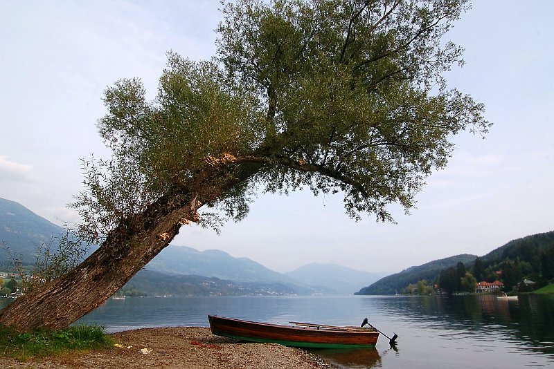 Herbstidylle am Millstätter See