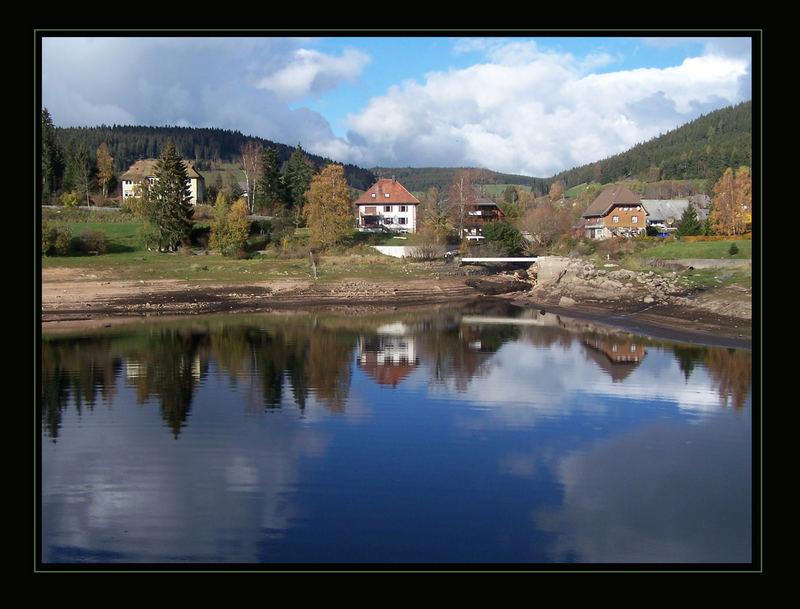 Herbstidylle am Mummelsee