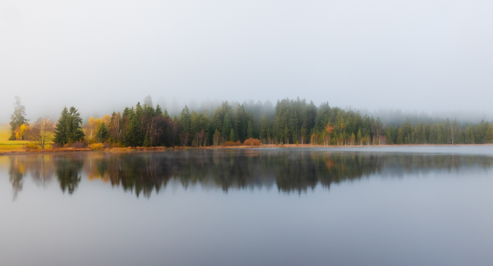 Herbstidylle am See