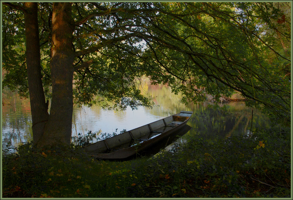 Herbstidylle am Teich