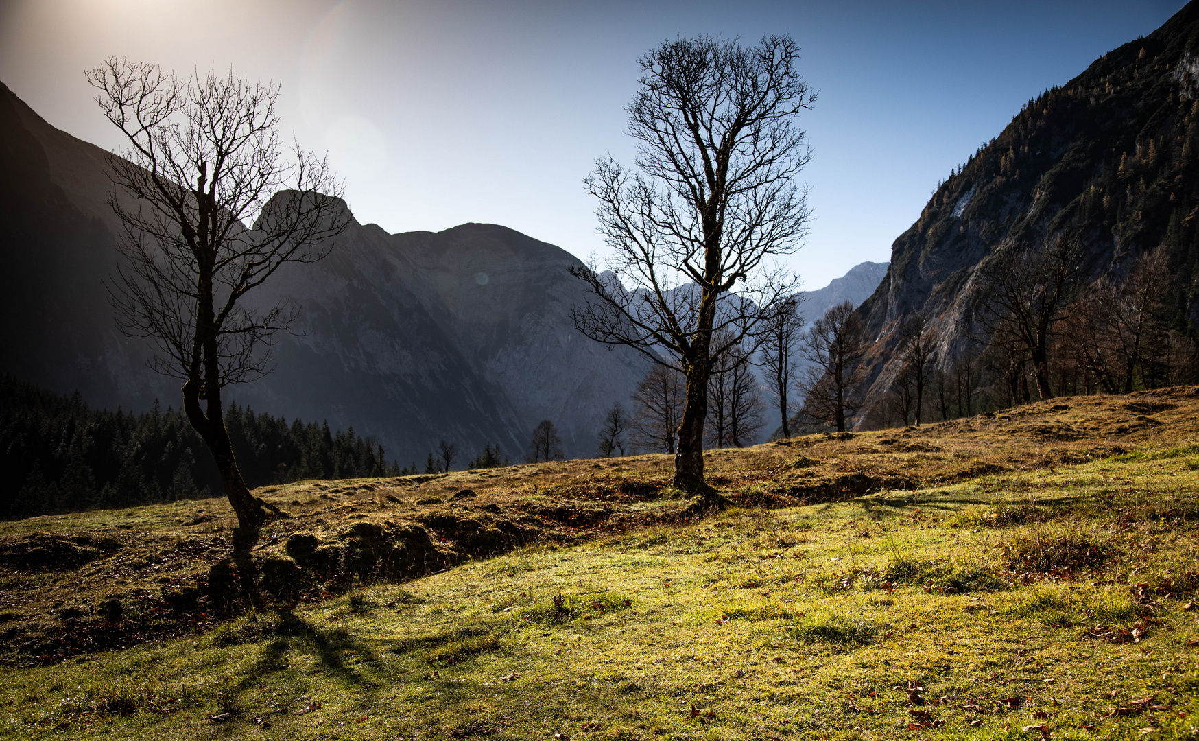 Herbstimmung am Ahornboden