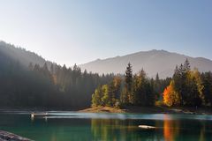 herbstimmung am Caumasee / CH