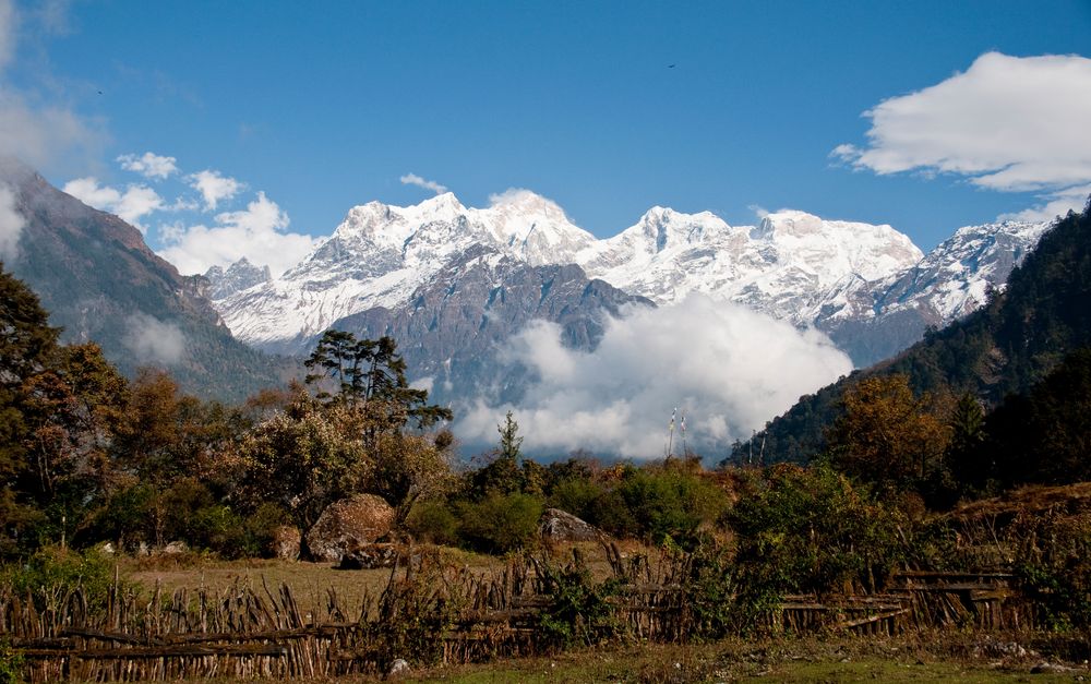 Herbstimmung am Manaslu