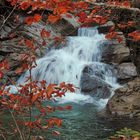 Herbstimmung am Wasserfall