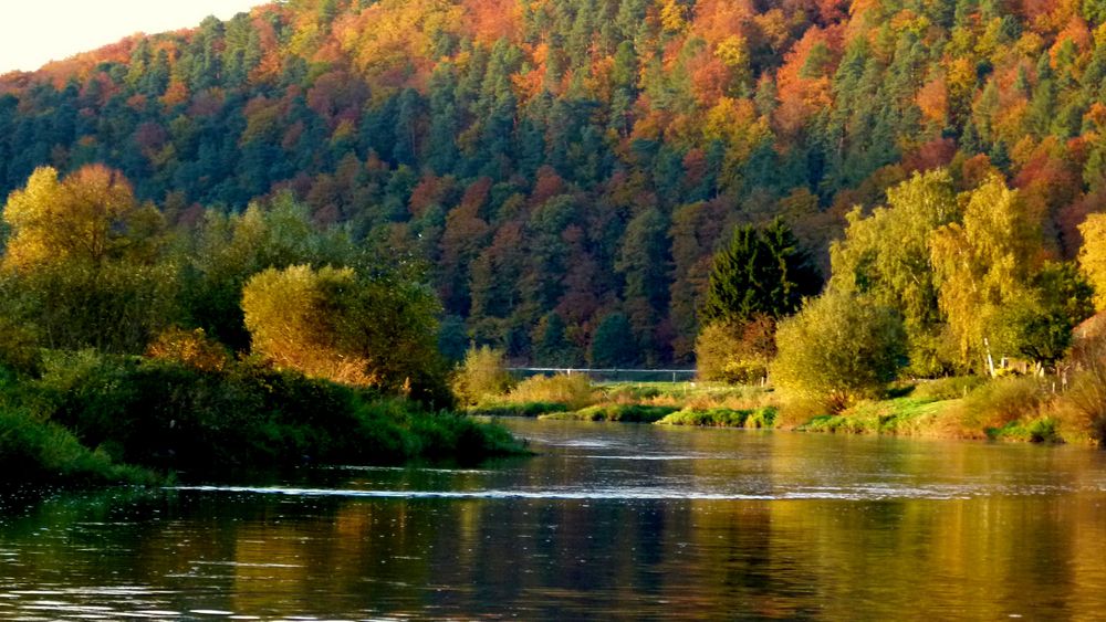 Herbstimmung an der Weser