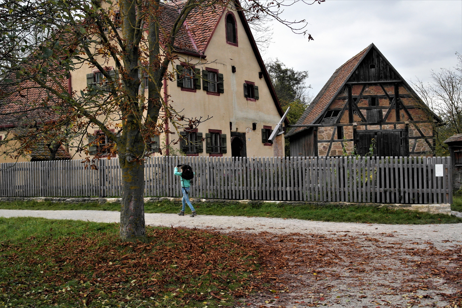 Herbstimpression  Freilandmuseum Bad Windsheim