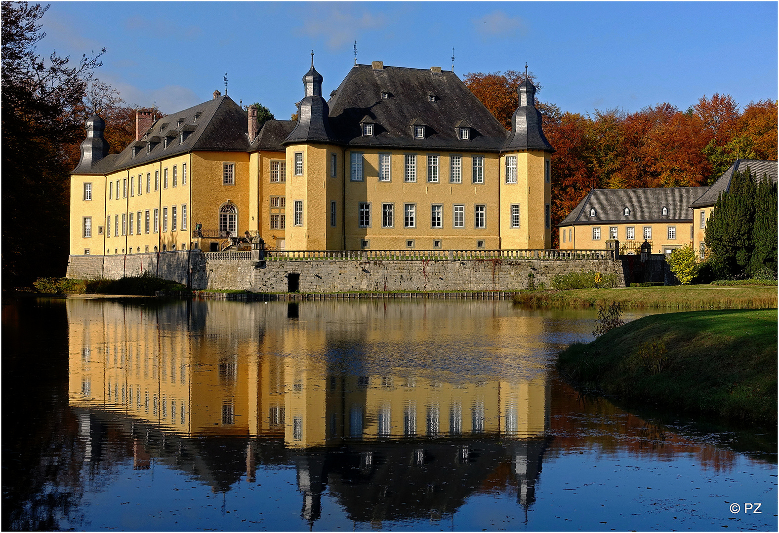 Herbstimpressionen (7): Schloss Dyck ...