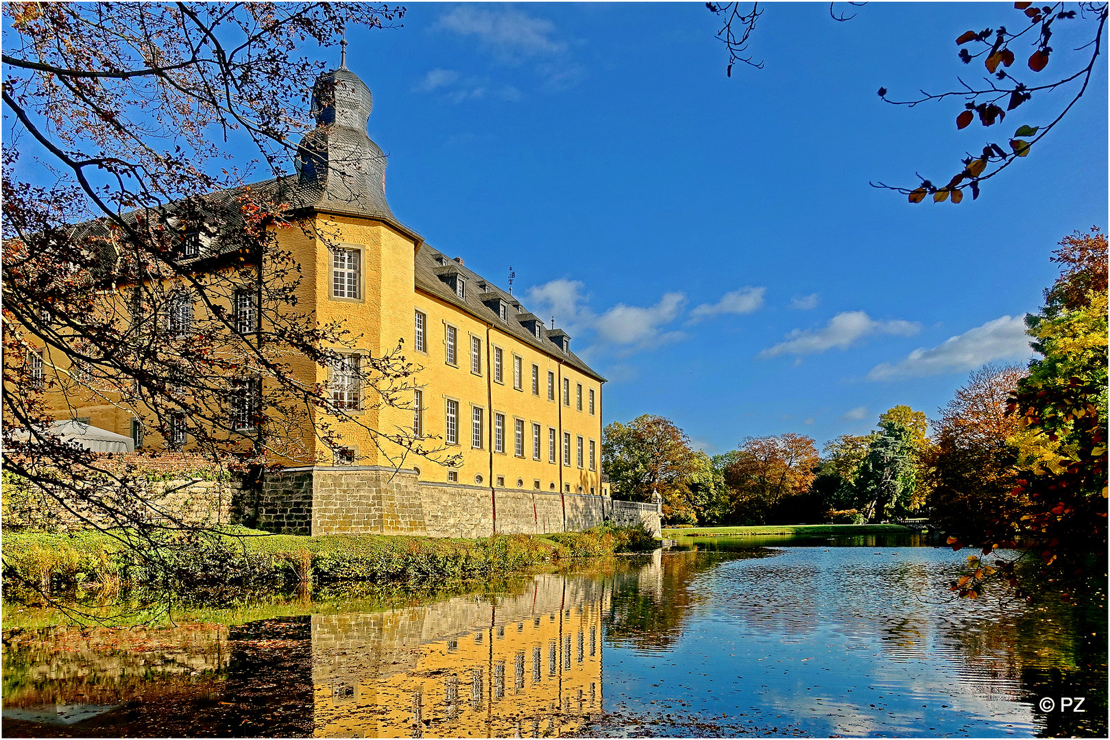 Herbstimpressionen (9): Schloss Dyck ...