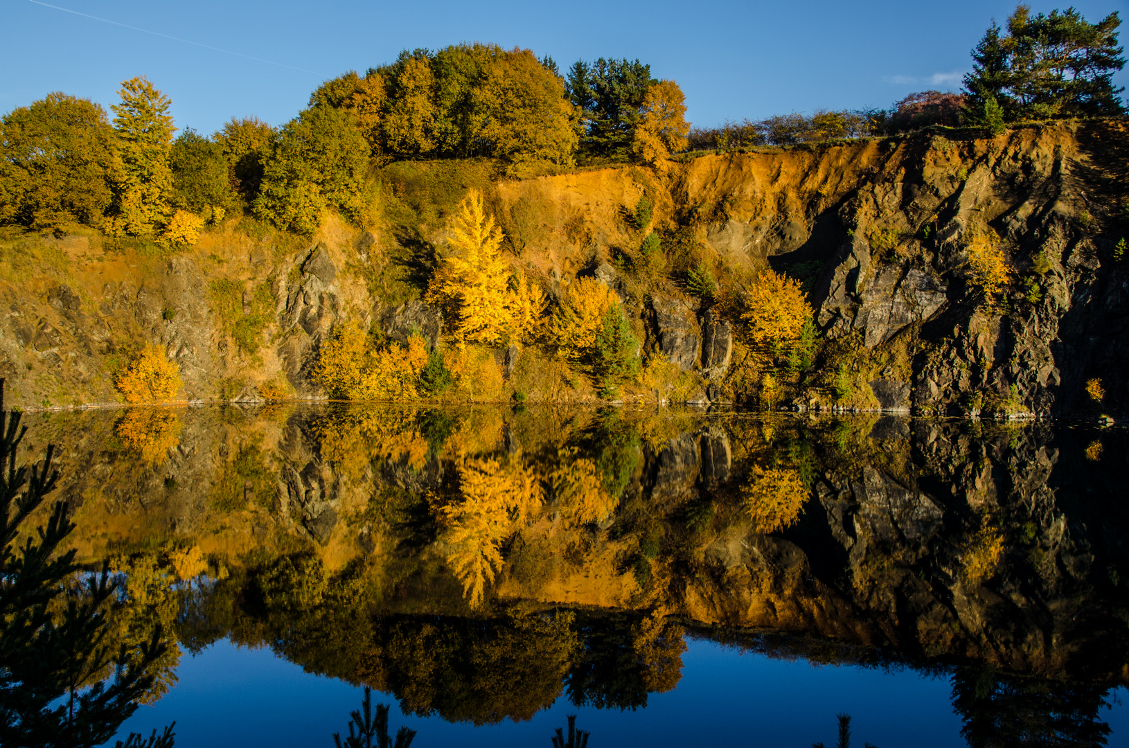 Herbstimpressionen "Alter Steinbruch"