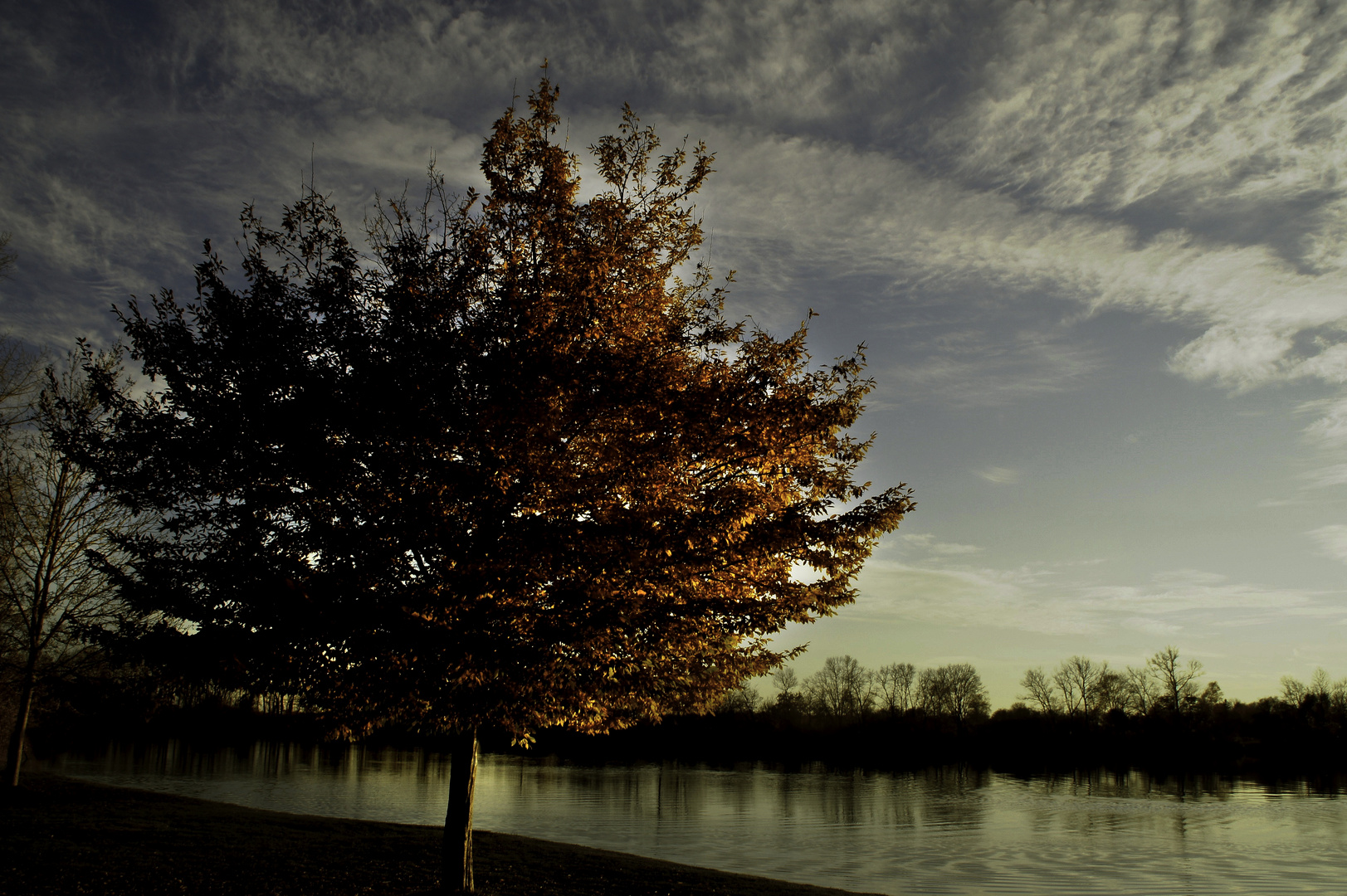 Herbstimpressionen am See