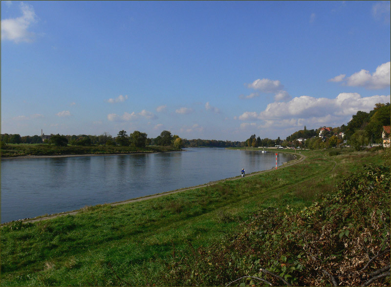 Herbstimpressionen - Elberadweg