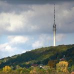 Herbstimpressionen - Fernsehturm Dresden