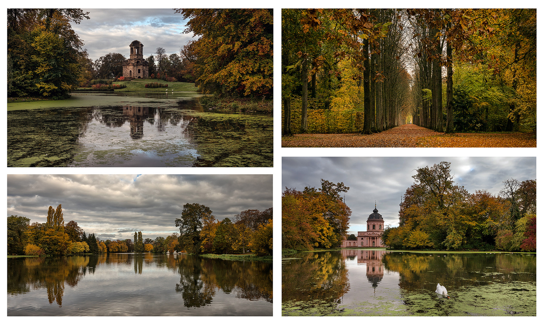 Herbstimpressionen im Schwetzinger Schlosspark