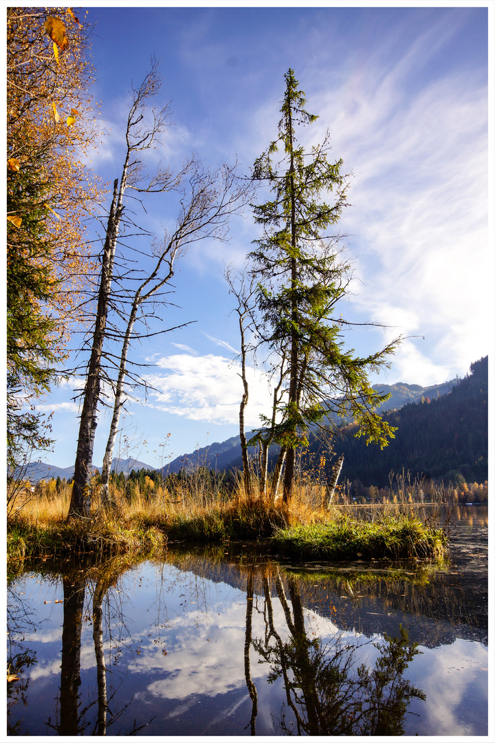 Herbstimpressionen vom Schwarzsee