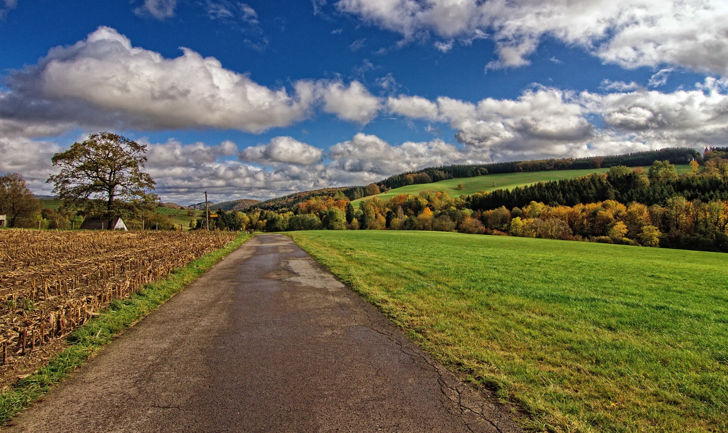 Herbstlandschaft Foto Bild Deutschland Europe Nordrhein Westfalen Bilder Auf Fotocommunity