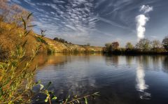 Herbstlandschaft am Neckar