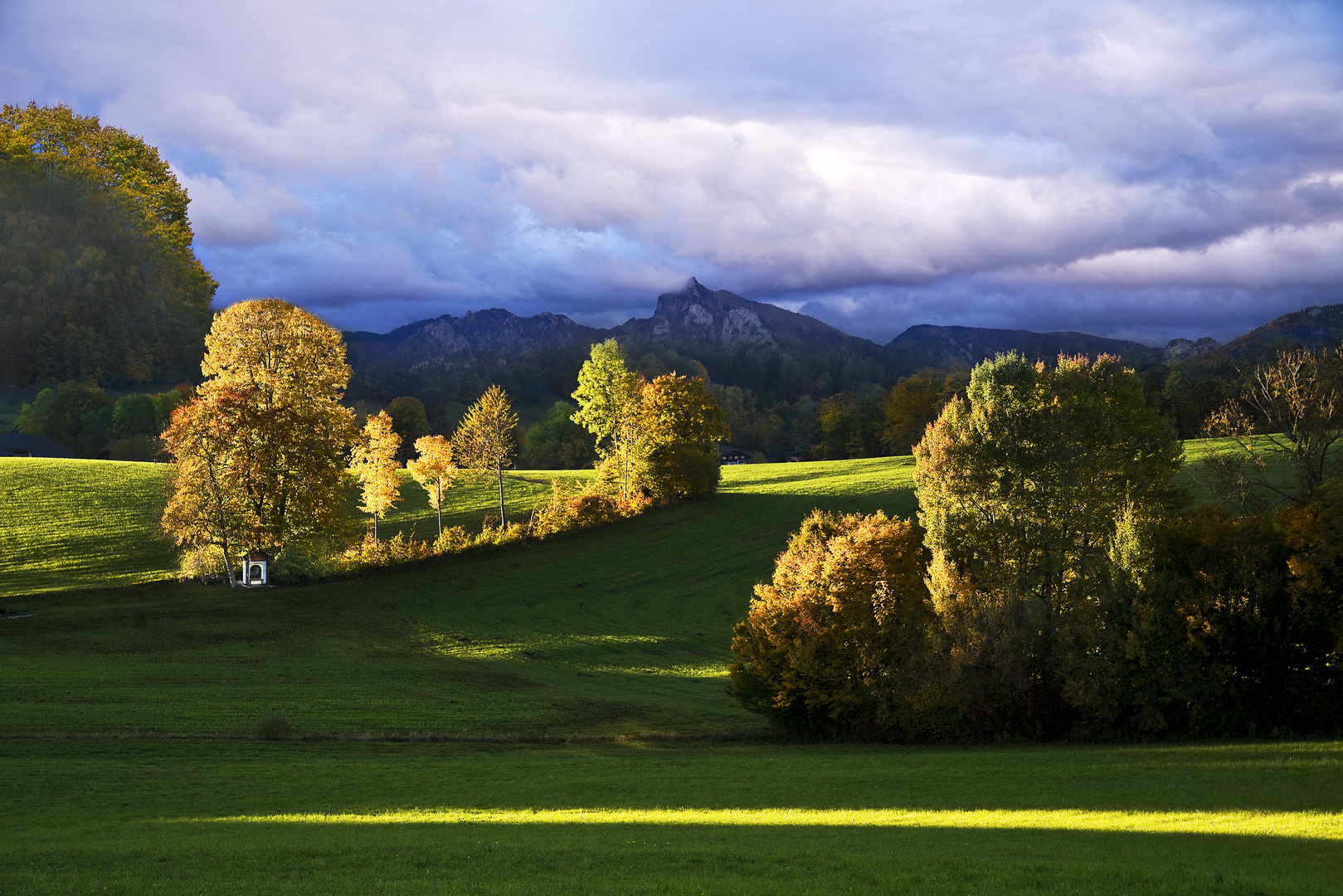 Herbstlandschaft am Traunsee